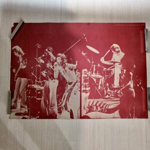 Rolling Stones V⑫ プロモーション 両面ポスター 1972 ライヴ new york グッズ ローリング・ストーンズ ミックジャガー