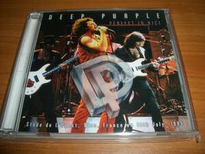 新品 DEEP PURPLE/PERFECT IN NICE 1985