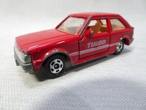 ⑰■TOMICA/トミカ■MAZDA FAMILIA 1500XG 赤　日本製 No.4 ミニカー 玩具 コレクション 1/59