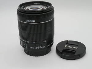 ジャンク品　CANON(キャノン)ZOOM LENS EF-S 18-55mm F3.5-5.6IS STM　レンズ　中古品　K2ー7A　