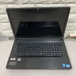 E72 NOTEBOOK COMPUTER W150ER Core i7第3世代 メモリ8GB 