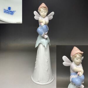 【美品】 LLADRO 妖精ノベル it