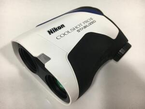 即決 中古超美品 ニコン レーザー距離計 COOLSHOT PRO?(クールショットプロ2) STABILIZED [ホワイト] スコープ