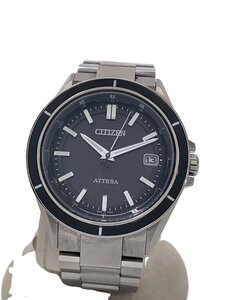 CITIZEN◆ATTESA/電波ソーラー腕時計/アナログ/H128-001R701