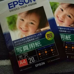 エプソン EPSON 写真用紙 光沢　37枚　KA420PSKR