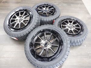 O 送料無料 ゴツゴツ系 アゲ系 マッドバンス 06 16 4H100 6J+40 グリップマックス 175/60R16 スイフト イグニス ラクティス サクシード