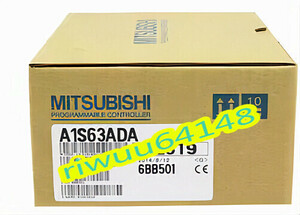 【保証付き】【送料無料】★新品！　MITSUBISHI/三菱 　A1S63ADA 　ディジタル-アナログ変換ユニット