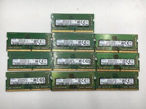 ♪▲【SAMSUNG】ノートPC用 メモリ 8GB DDR4 部品取り 10点セット まとめ売り 1227 13