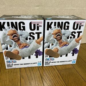 【2個セット/新品未開封】ワンピース KOA モンキー・D・ルフィ ギア5 ニカ KING OF ARTIST THE MONKEY.D.LUFFY GEAR5 フィギュア