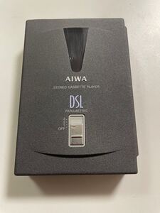 1307-5 極美品 AIWA アイワ remote DSL PARAMETRIC HS-PL30 ステレオカセットプレイヤー 動作確認済み