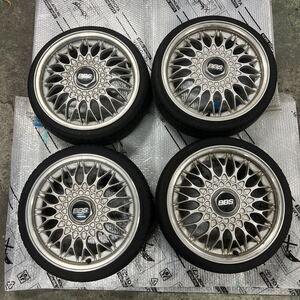 ★売り切り★BBS RG RS 16インチ 6.5j +40 pcd100 4穴 加工品 中古品 当時物 軽自動車 