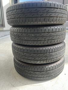 ブリヂストン BRIDGESTONE ネクストリー　NEXTRY 155/65/R14 4本　21年製　4本セット　バリ山　中古タイヤ　バリ山　全国送料無料