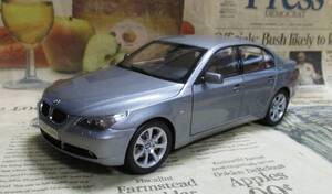 ☆絶版*京商*1/18*ディーラー限定*BMW 5er E60 シルバー≠EXOTO