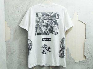 Supreme M.C. Escher Collage Tee Tシャツ エッシャー 白 ホワイト White ボックスロゴ Box Logo シュプリーム M