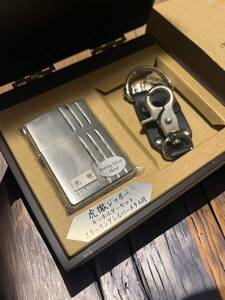 限定zippo 虎徹 ジッポー キーホルダーセット スターリングシルバーメタル付