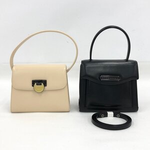 GIVENCHY ジバンシィ ハンドバッグ レザー 2点【DAAQ3040】