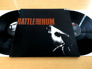 ■U2■RATTLE AND HUM■Desire■BOB DYLAN■B.B. KING■Brian Eno■Van Dyke Parks■U27■2枚組レコード■LP