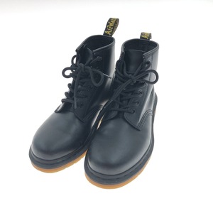 〇〇 Dr.Martens ドクターマーチン 靴 ブーツ 6ホール UK4 23cm ブラック やや傷や汚れあり