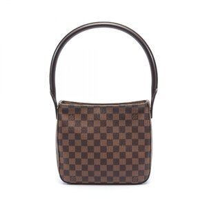 ルイ・ヴィトン ルーピングMM ダミエエベヌ ブランドオフ LOUIS VUITTON ショルダーバッグ ダミエ 中古 レディ