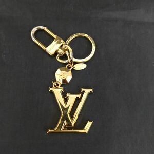 LOUIS VUITTON ポルト クレ・LV ファセット M65216 キーホルダー (ゴールド) ルイ・ヴィトン ◆3115/登呂店