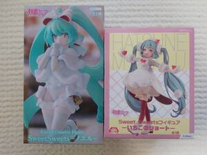 初音ミク Sweet Sweetsフィギュア いちごのショート いちごのチョコショート ノエル セット 新品未開封