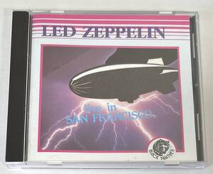 2枚セット◆LED ZEPPELIN/レッド・ツェッペリン◆LIVE IN SAN FRANCISCO+LIVE IN LONDON(1CD+1CD)69年サンフランシスコ+ロンドン/プレス盤