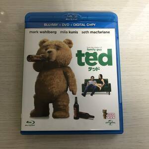 ted　テッド(DVD+Blu-ray+デジタルコピーDVD3枚組) セル版