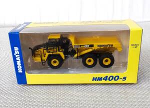 KOMATSU コマツ オリジナルミニチュア 【非売品】ARTICULATED DUMP TRUCK HM400-5