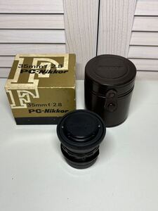 ニコン Nikon PC-NIKKOR 35mm F2.8 レンズ レンズフード付き KS01