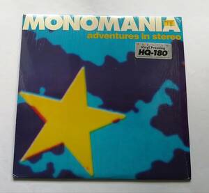 レア US盤 ポスター付/MONOMANIA/adventures in stereo