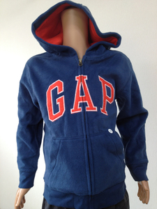 ■ＧＡＰ■新品■130■フリース■ロゴパーカー■ジップアップ■暖かい■4-4