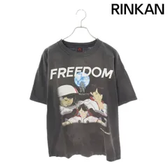 セントマイケル  24SS  SM-YS8-0000-C19 ヴィンテージ加工FREEDOMTシャツ メンズ XL