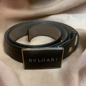 BVLGARI ブルガリ メンズレザーベルト カーフレザー