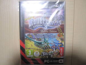 ☆　ＰＣ　海外版　　Roller Coaster Tycoon 3　 ローラーコースタータイクーン3　　未開封品！！