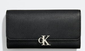 ロサンゼルスから最新本物をお届け！！　　Calvin Klein Archive Long Fold Wallet　高級長財布　　　US限定！！　完売！！