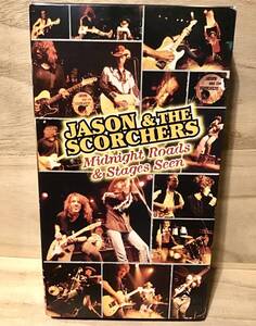 ★ ジェイソン＆ザ・スコーチャーズ VHS ビデオテープ　／　JASON＆THE SCORCHERS ／　ライブ　ライヴ　LIVE 即決。