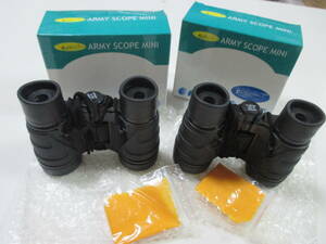 ARMY SCOPE MINI　4倍率レンズ　ルビーコーティングレンズ使用　　2個セット