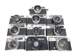 YASHICA レンジファインダー 計10点セット まとめ売り■ジャンク品