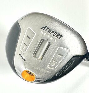 【中古】本間ゴルフ アスポート e+ 2009年モデル フェアウェイウッド 3W 15度 +ARMRQ 53(R) 付き 43インチ ■ HONMA ATHPORT e+