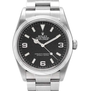 ロレックス ROLEX エクスプローラーI 黒文字盤 114270 F番 SS メンズ腕時計 自動巻き EXPLORER 36mm