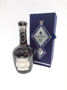 1円～☆【ROYAL SALUTE 32年 40％ 500ml】 未開栓/ロイヤルサルート/ザ プレシャス ジュエル/陶器/箱付/1256g