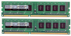 DDR3 PC3-12800 CL11 4GB PANRAM 2枚組(8GB)