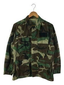 US.ARMY◆カバーオール/S/コットン/KHK/カモフラ/DLA100-89-C-0575