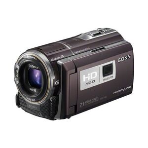 中古 １年保証 美品 SONY HDR-PJ40V ボルドーブラウン