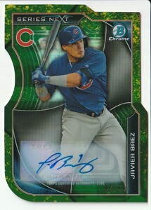 99枚限定　2015 BOWMAN CHROME【Javier Baez】 Auto 