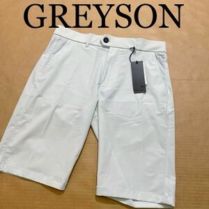 正規 新品 定価22100円 【メンズ 34インチ 88-90 青】GREYSON RLX グレイソン モントークショーツ ショートパンツ ハーフパンツ ゴルフ