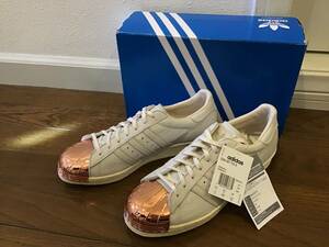 ★☆新品 adidas originals SUPERSTAR SS80s MET TOE W 28.0/ホワイト 未使用品☆★