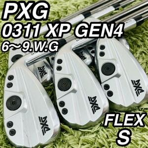 PXG 0311 XP ジェン4 アイアン6本セット メンズゴルフ 初心者 入門 パーソンズ エクストリーム ゴルフ カーボンシャフト ダイヤモンド