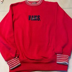 VANS SPORTS スウェット　トレーナー　Mサイズ