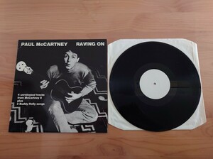 ★ポール・マッカートニー PAUL McCARTNEY ★Raving On ★中古LP★Super Rare